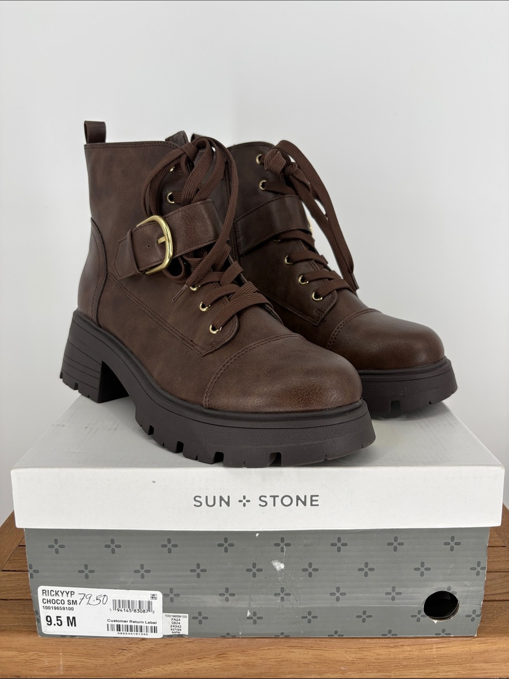 New Sun + Stone Ricky YP CHOCO SM SIZE 9.5